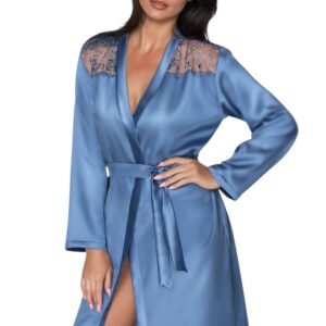 Irall Sapphire Dressing Gown Azure