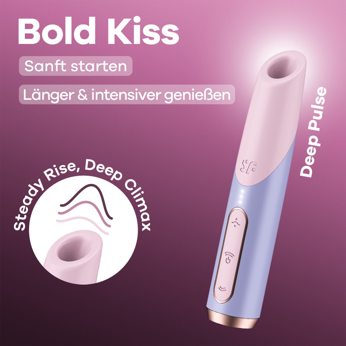 Satisfyer Bold Kiss – Violet