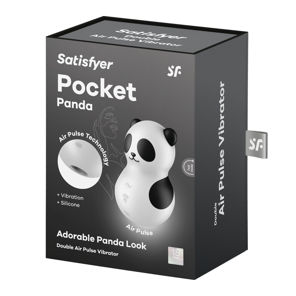 Satisfyer Pocket Panda - White