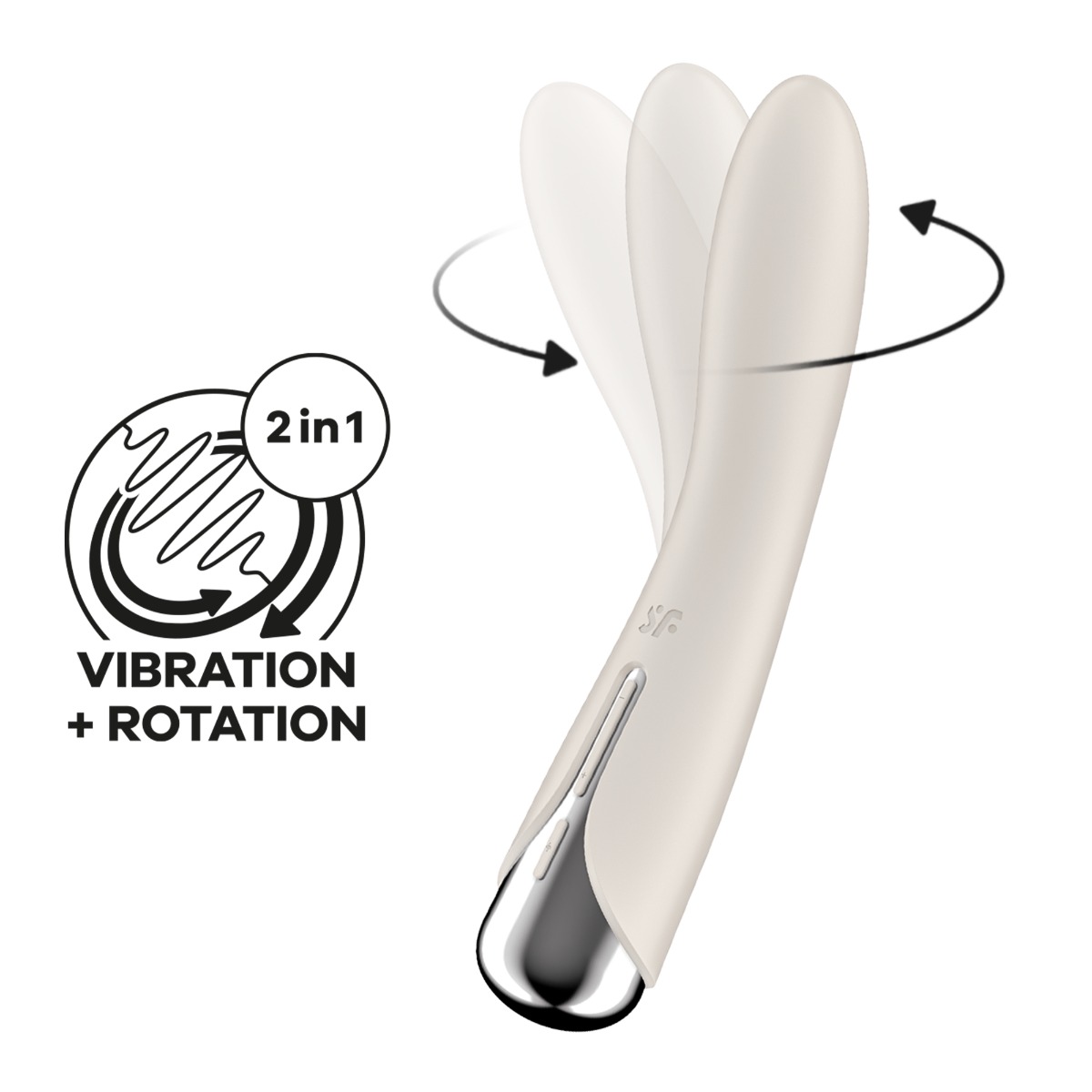 Satisfyer Spinning Vibe 1 – Beige