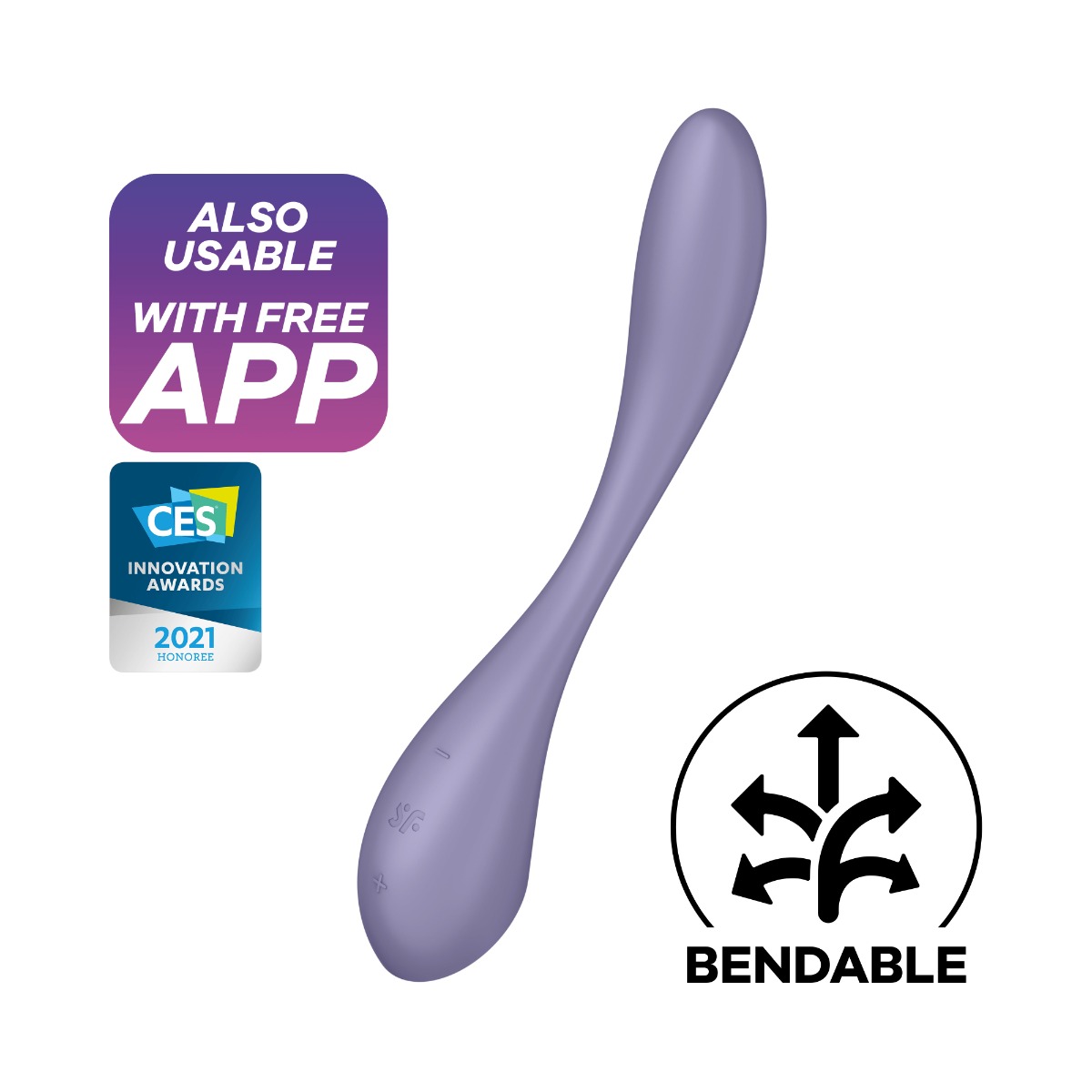 Satisfyer G-Spot Flex 5+ – Lilac