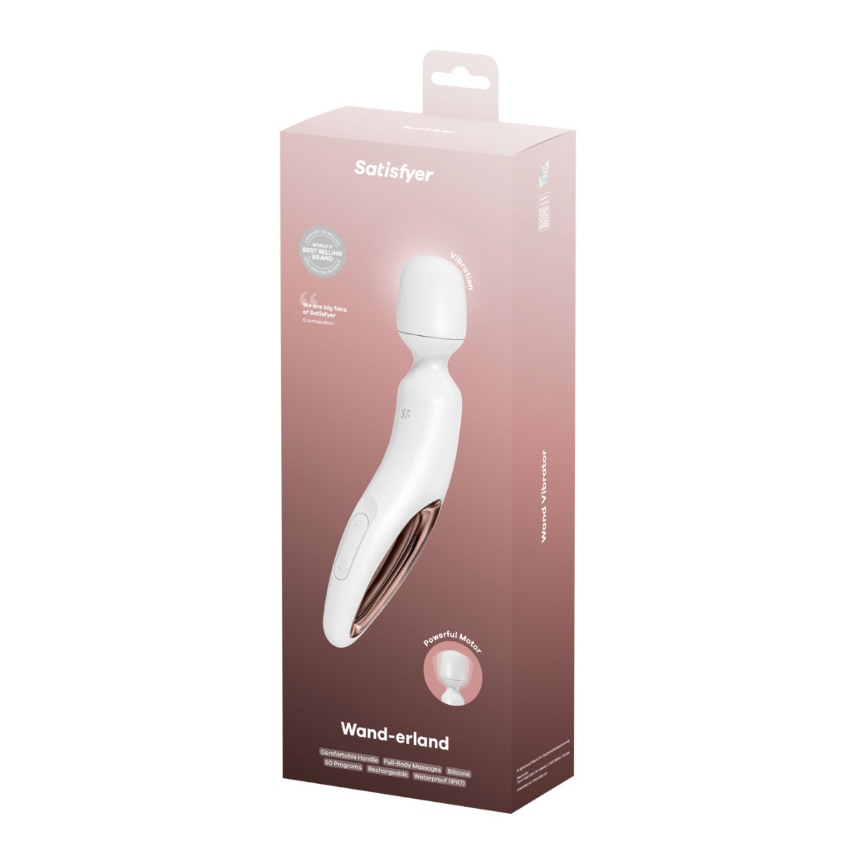 Satisfyer Wand-erland - White/Gold