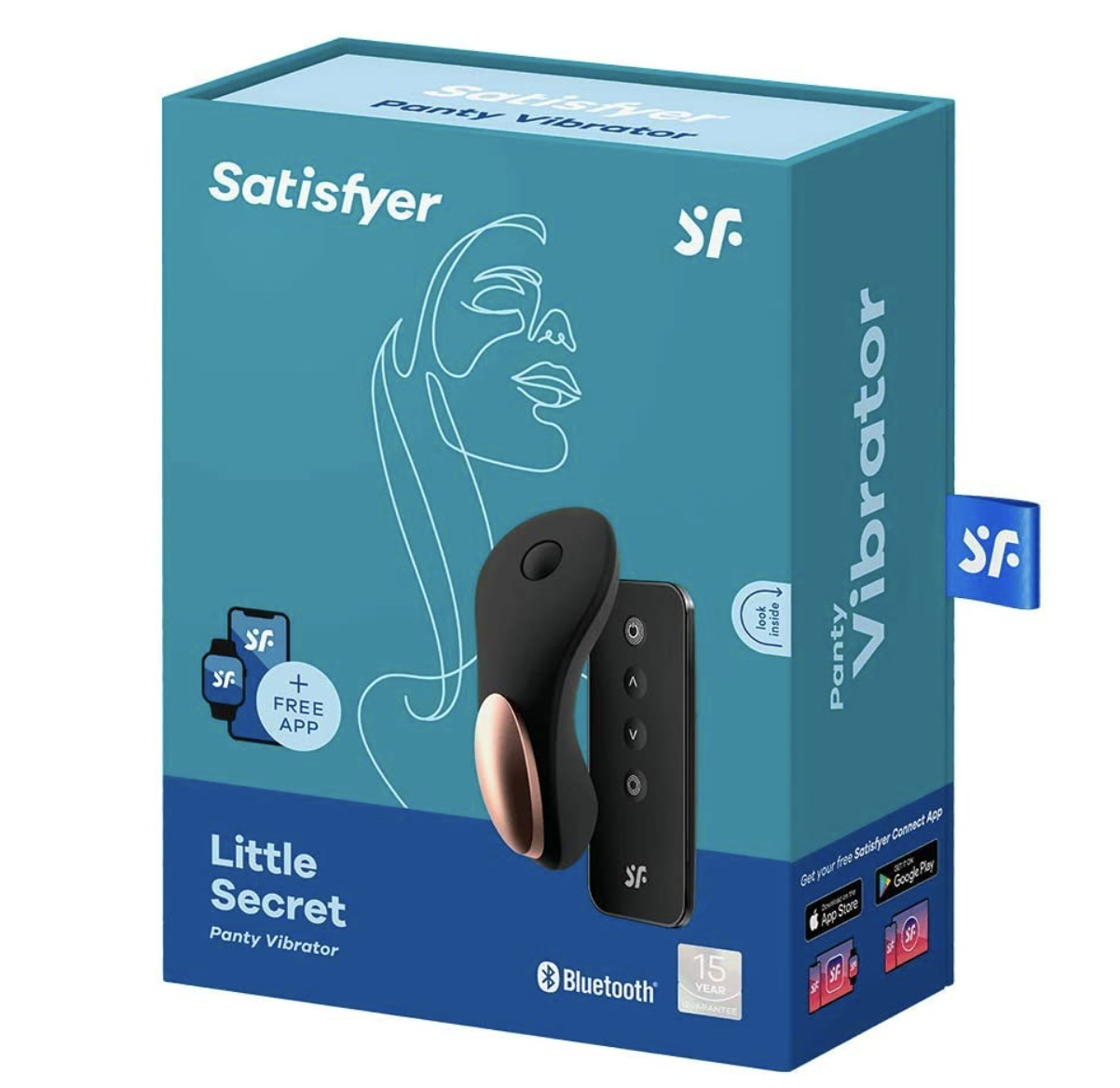 Satisfyer Little Secret Panty Vibrator – Black