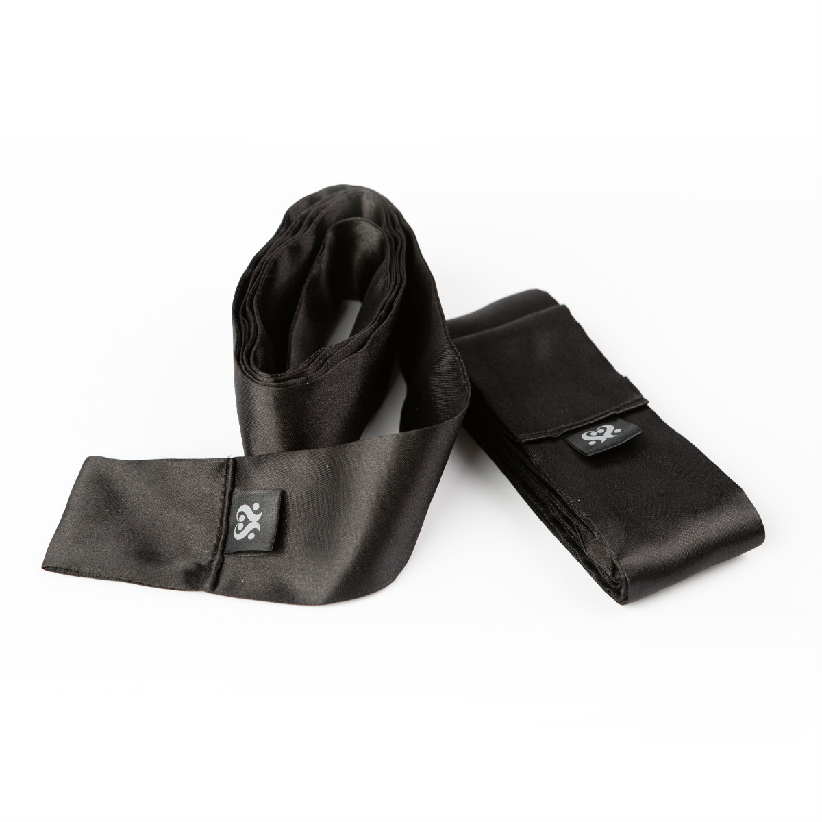 SEI MIO – Nights in Tied Satin – 2 x Silk Sash Restraints