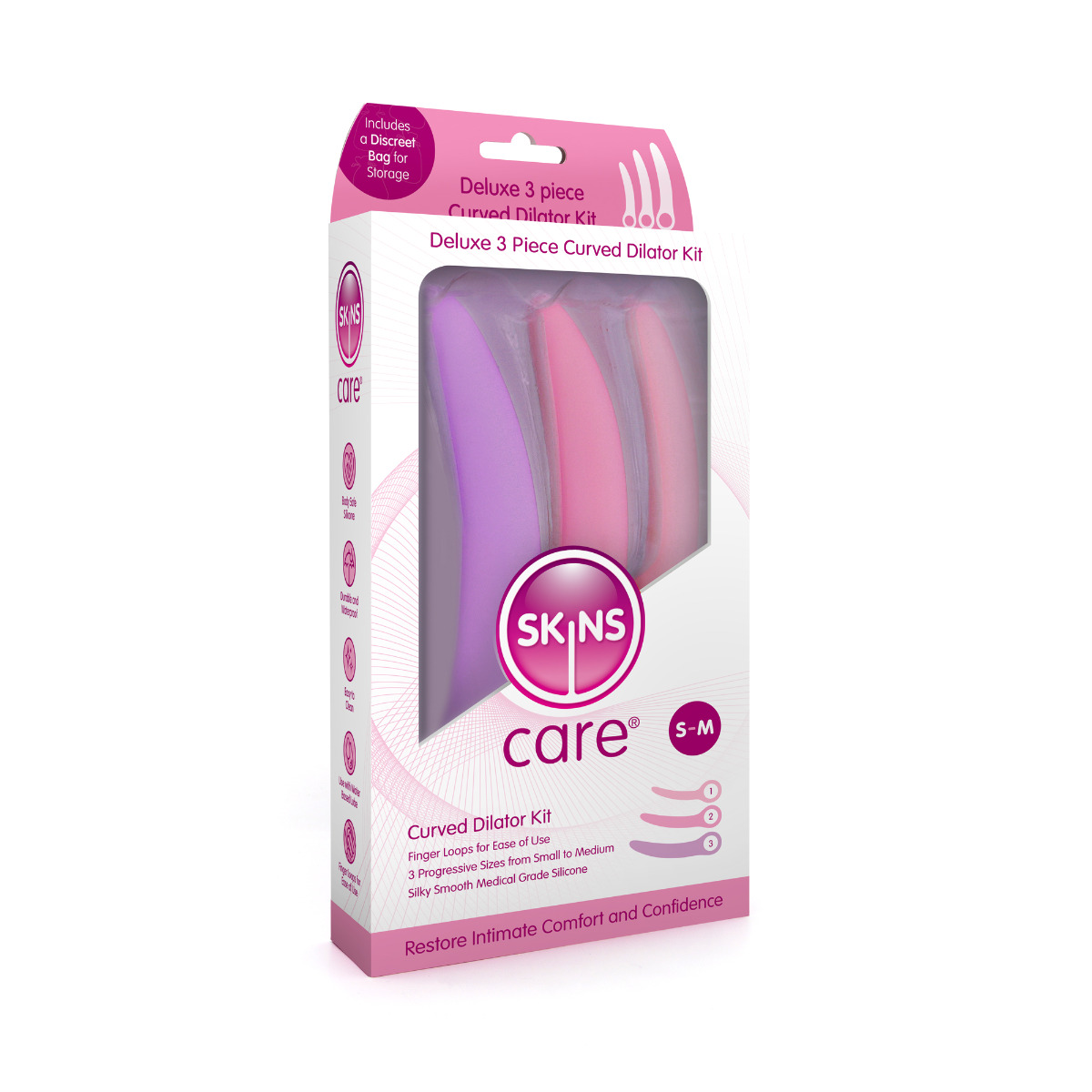 Skins Care - Curved Dilators - 3pc Set (Small - Medium)