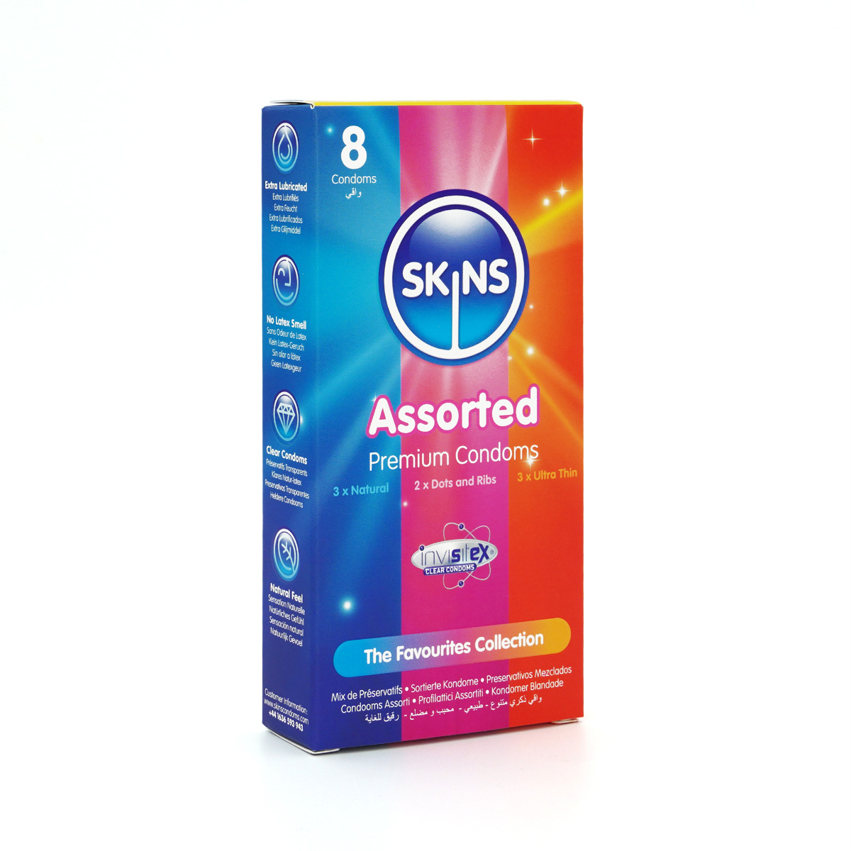 Skins Condoms Assorted 8 Pack