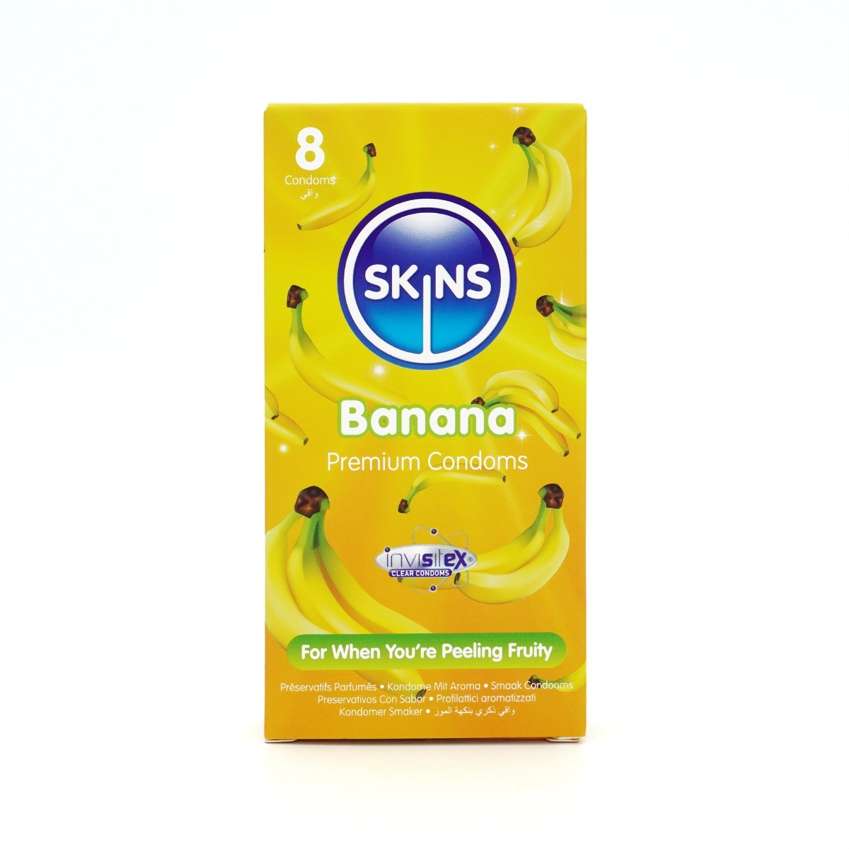 Skins Condoms Banana 8 Pack