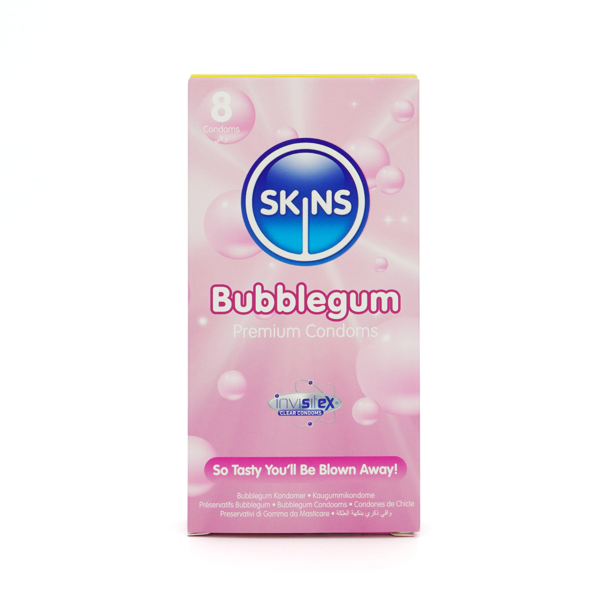 Skins Condoms Bubblegum 8 Pack