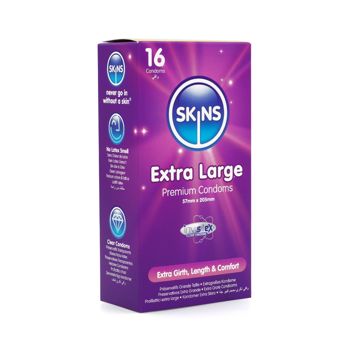 Skins Condoms Extra Large 16 Pack