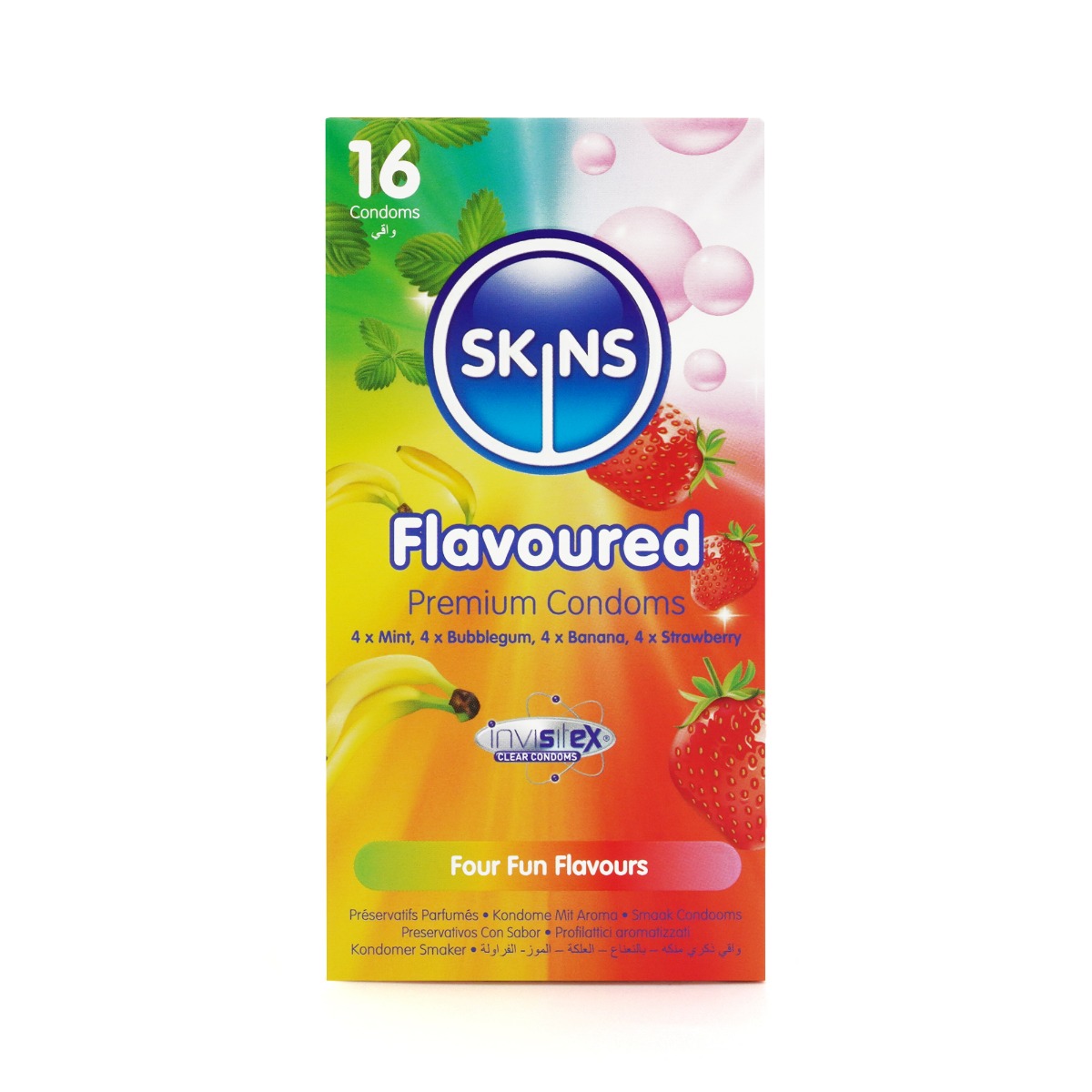 Skins Condoms Flavours 16 Pack