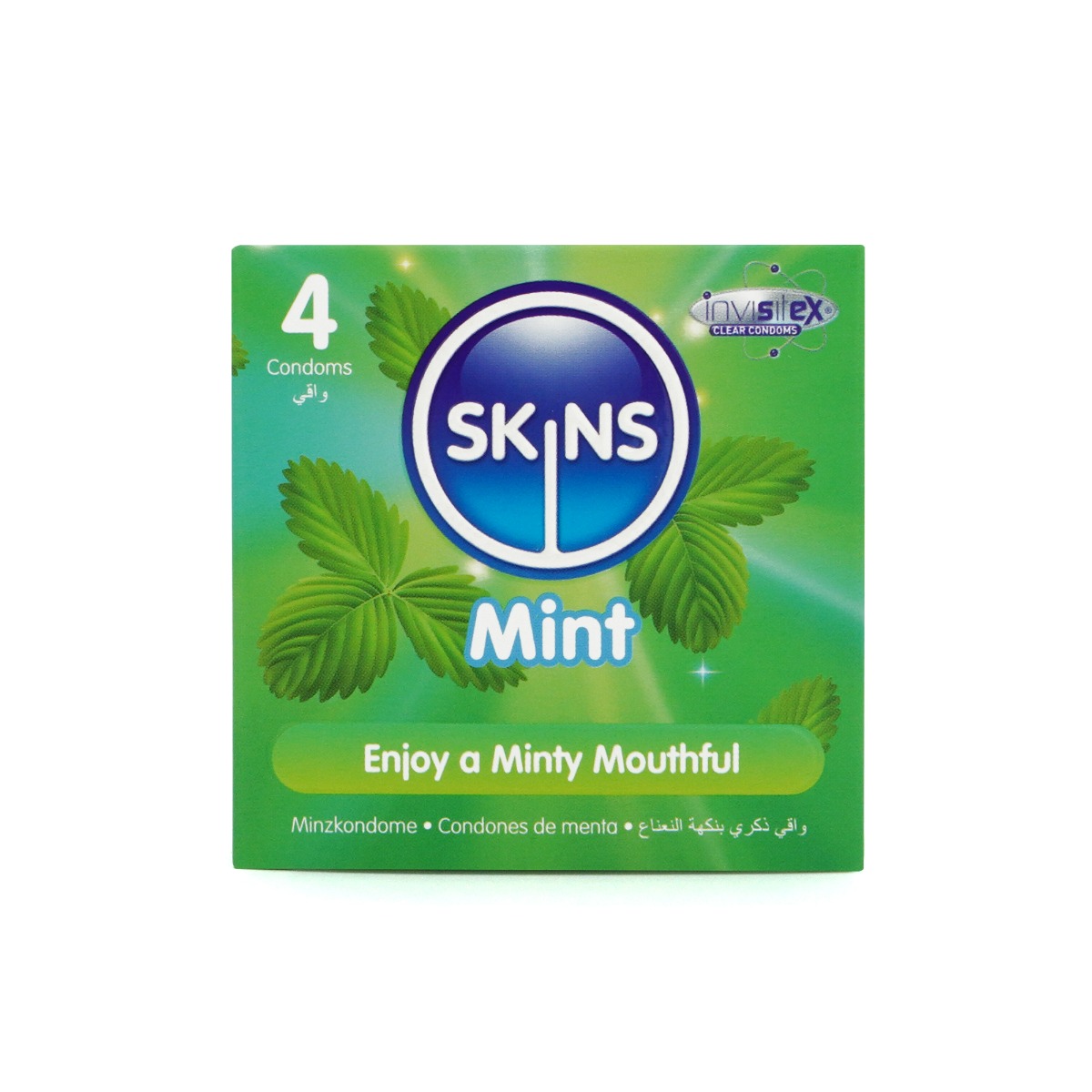 Skins Condoms Mint 4 Pack