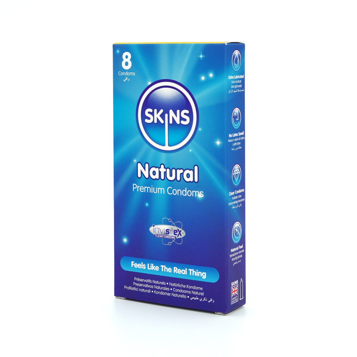Skins Condoms Natural 8 Pack