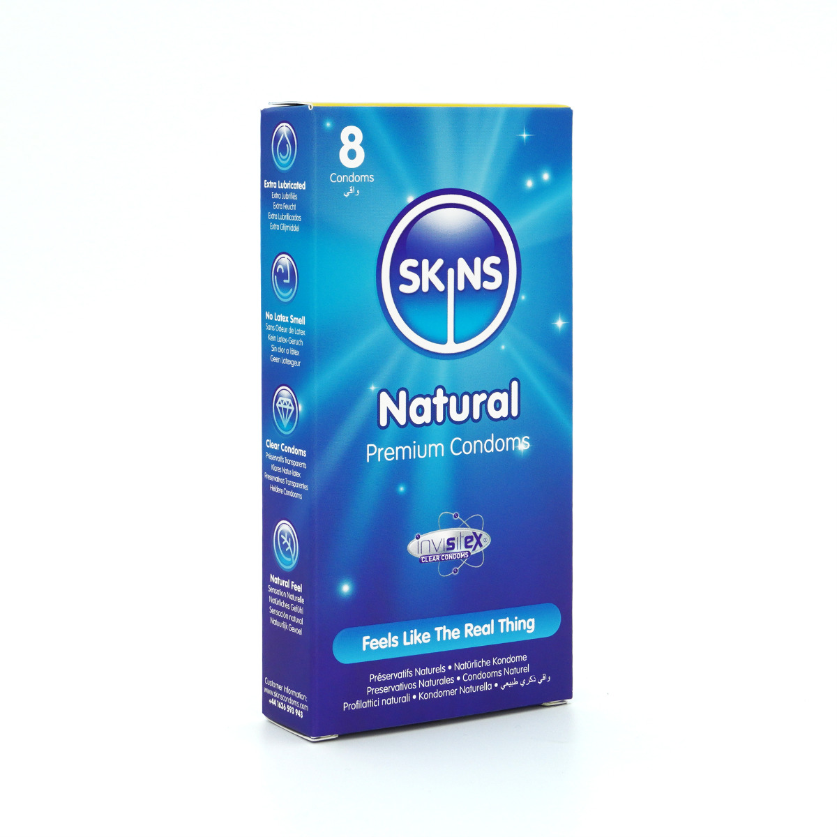 Skins Condoms Natural 8 Pack