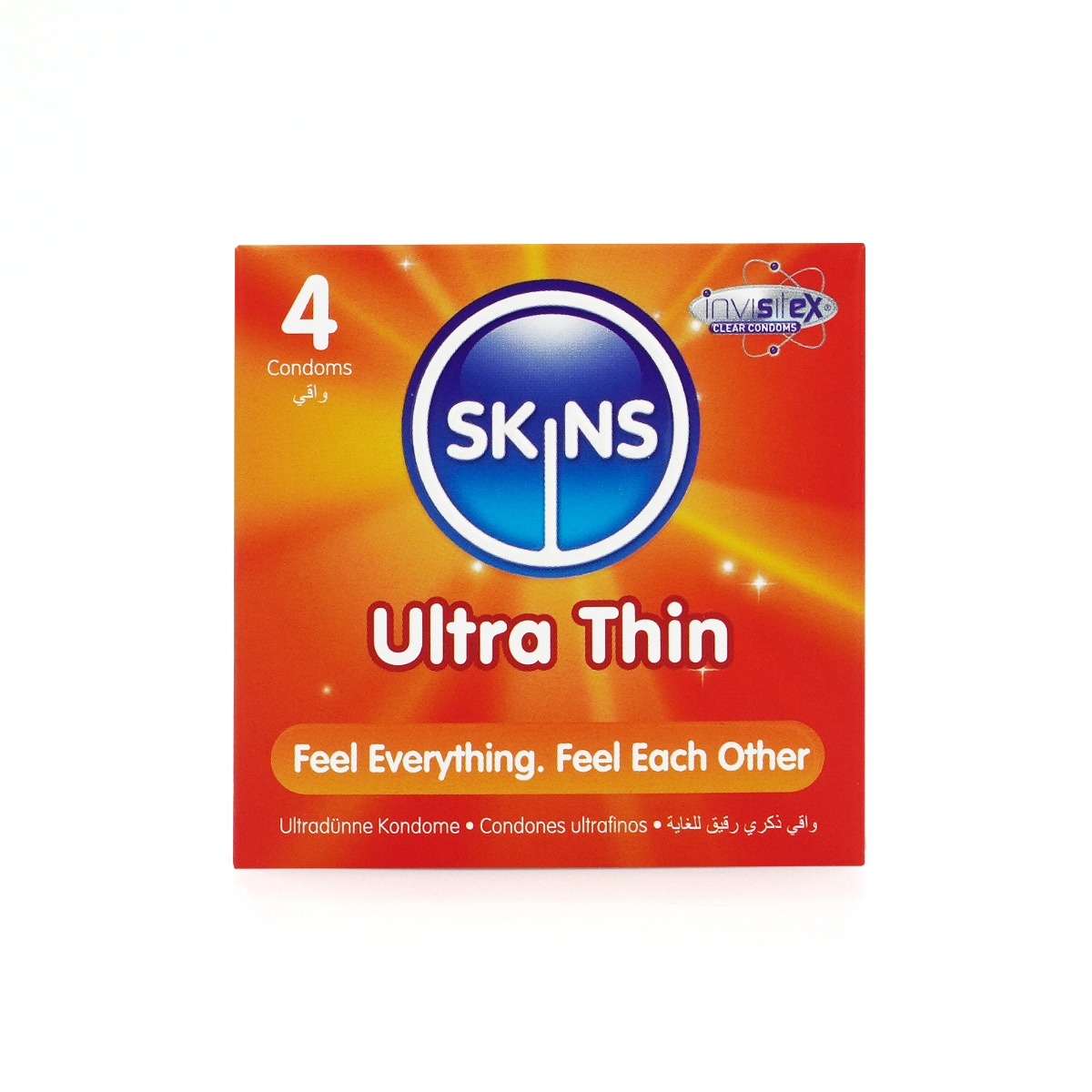 Skins Condoms Ultra Thin 4 Pack