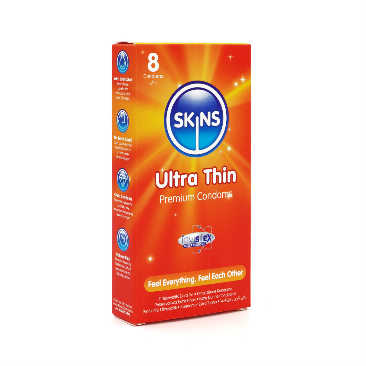Skins Condoms Ultra Thin 8 Pack