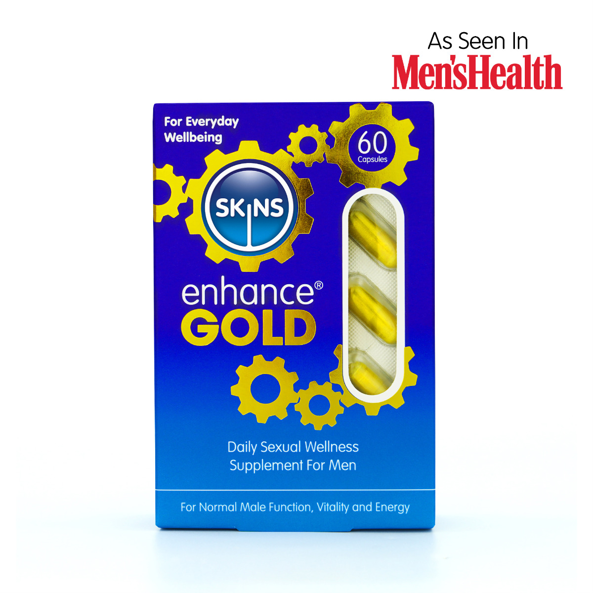 Skins Enhance Gold Pill - 60 Pack