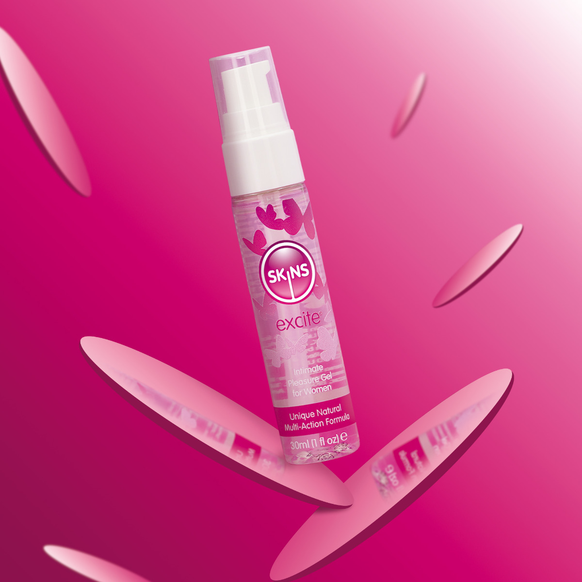 Skins Super Excite Clitoral Stimulation Gel 1 Fl oz (30ml)