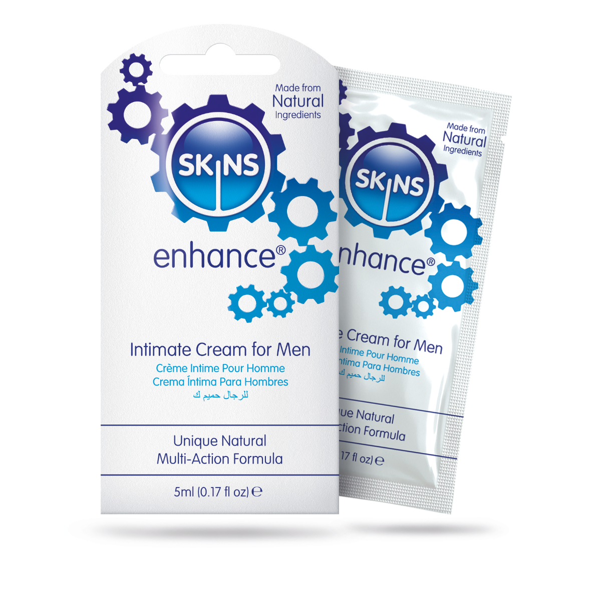 Skins Enhance Intimate Cream 5ML Foil POS (Filled 36 x 5ml foils)