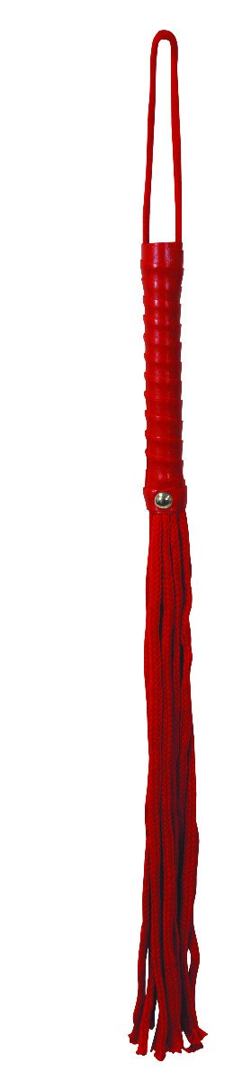 S&M Red Rope Flogger