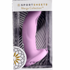 Sportsheets Merge Collection - Lazre - 6" Solid Silicone G-Spot Dildo