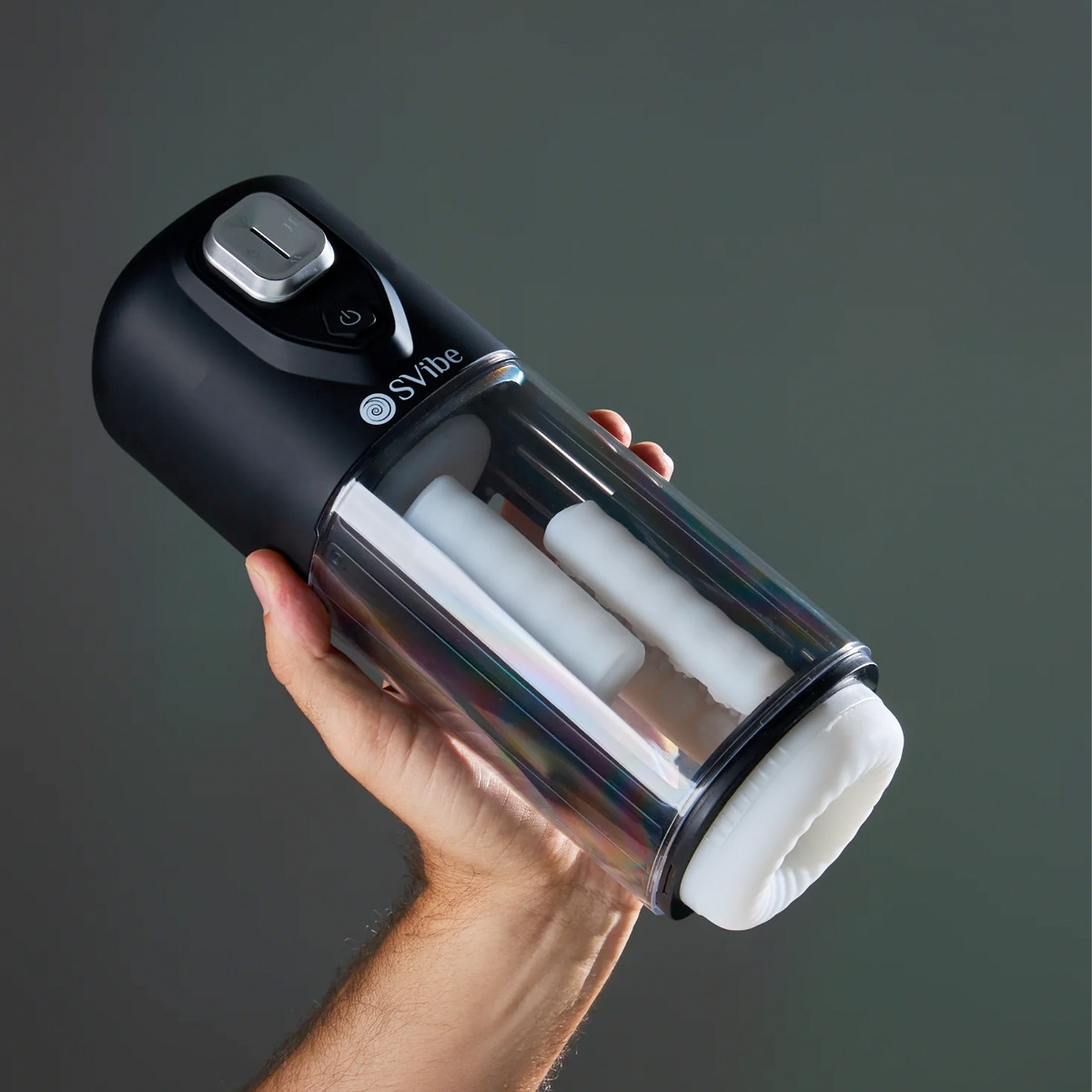 SVibe Ikon VOLT Masturbator – Black