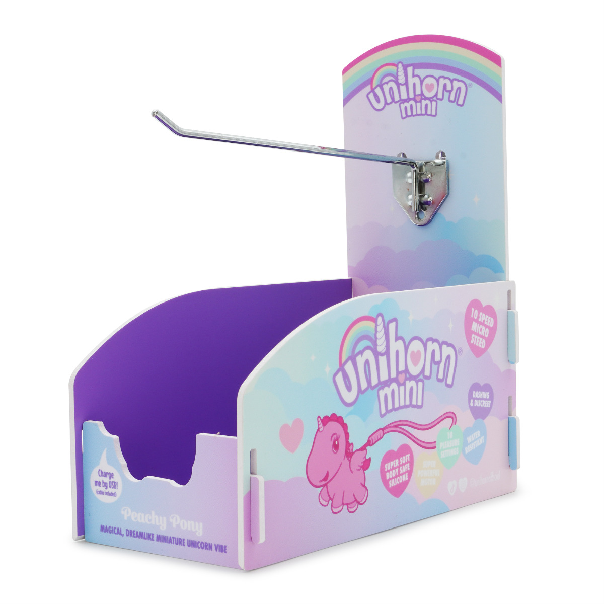 Unihorn Mini POS – Version 2 – Till Side Display (Foamex Structured – Holds 6pcs)