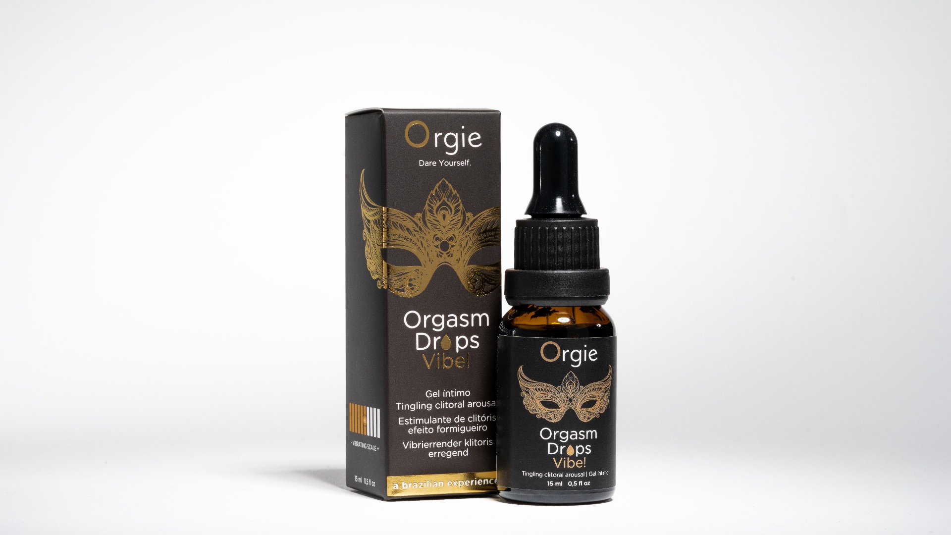 Orgie Orgasm Drops – Vibe! – Tingling Clitoral Arousal Serum