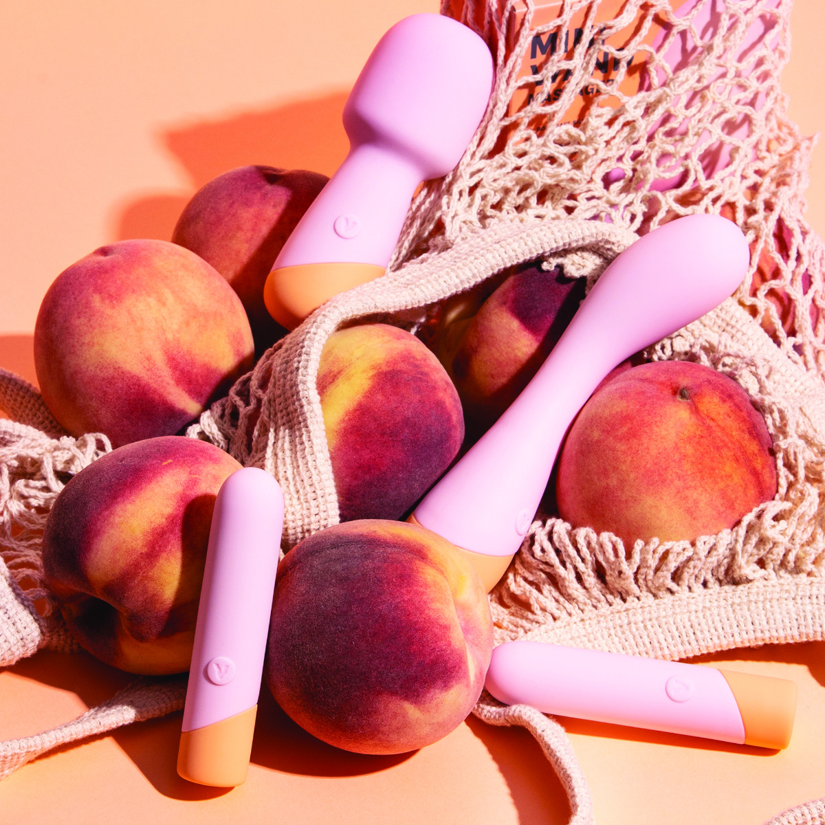 Vush – Peachy Mini Wand Massager